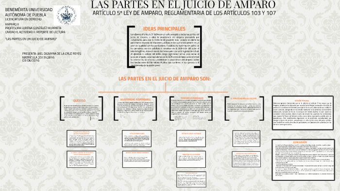 LAS PARTES EN EL JUICIO DE AMPARO by