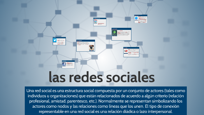 las redes sociales by angie rincon on Prezi