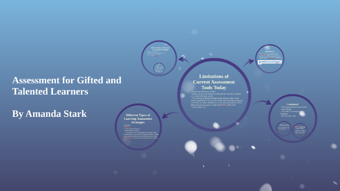 Assessment for Gifted and Talented Learners by Amanda Stark on Prezi