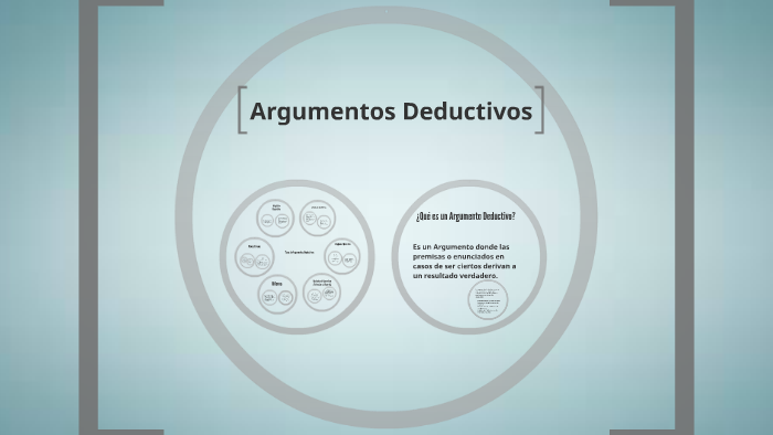 Los Argumentos Deductivos by Sara Garcia