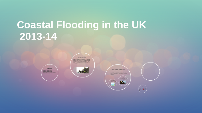 coastal flooding uk case study