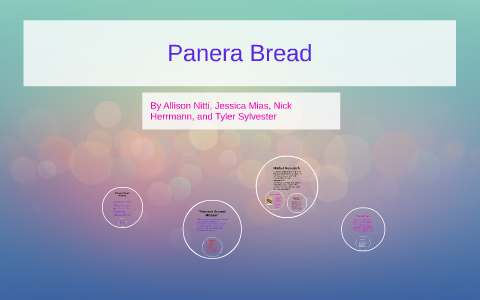 panera bread target market