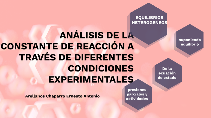 EQUILIBRIO QUÍMICO HETEROGÉNEO SÓLIDO GAS by Arellanos Chaparro Ernesto