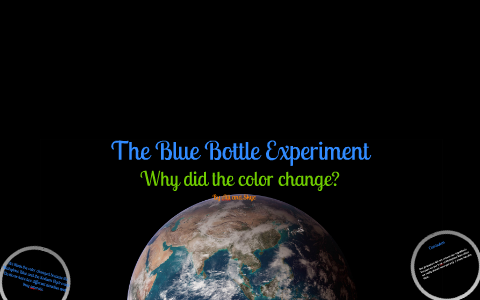 blue bottle experiment reaction