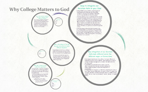 Why College Matters to God. by Kelly Powers on Prezi