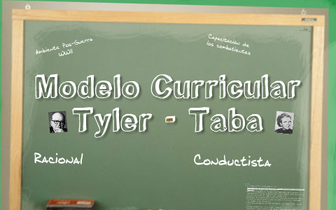 Modelo Curricular de Ralph Tyler e Hilda Taba by Adriana Sanchez on Prezi  Next