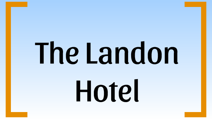 The Landon Hotel By Jenny Martin 