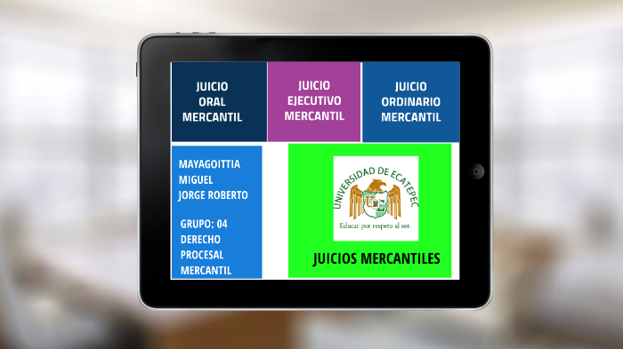 JUICIOS MERCANTILES by jorge roberto mayagoittia miguel on Prezi