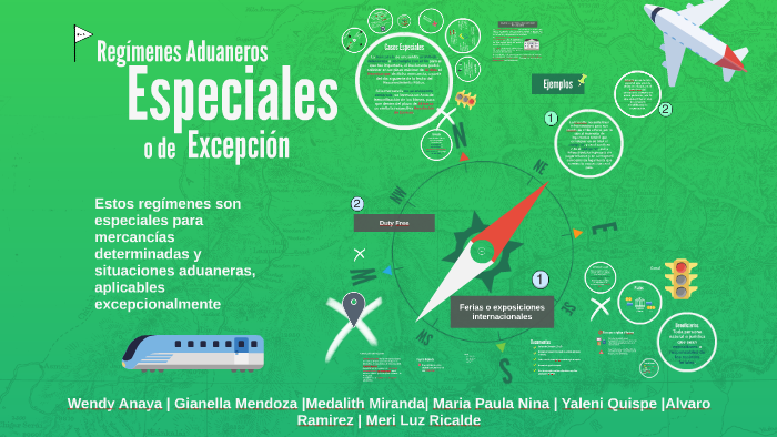 Regimenes Aduaneros Especiales O De Excepcion By Alvaro Ramirez On Prezi