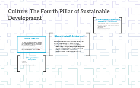 Culture: The Fourth Pillar of Sustainable Development by Alex Sitov on ...