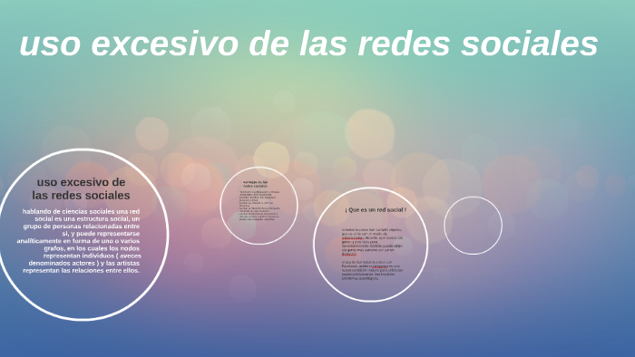 uso excesivo de las redes sociales by raisa diaz on Prezi