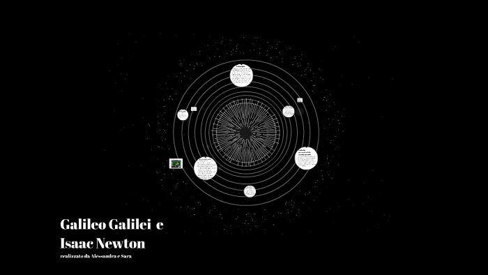 Galileo Galilei E Isaac Newton By Alessandra Verme 0319
