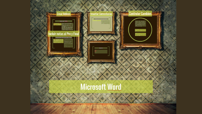Microsoft Word by on Prezi