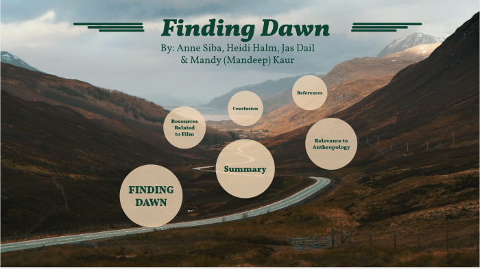 finding dawn thesis