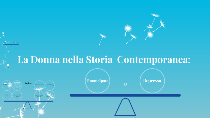 La figura della Donna nella Storia Contemporanea: by Beatrice Pivirotto