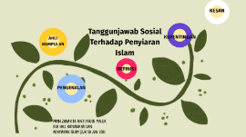 Tanggungjawab Sosial Terhadap Penyiaran Islam By Izzaty Amnie