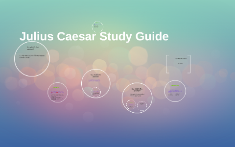 Julius Caesar Study Guide By On Prezi Next