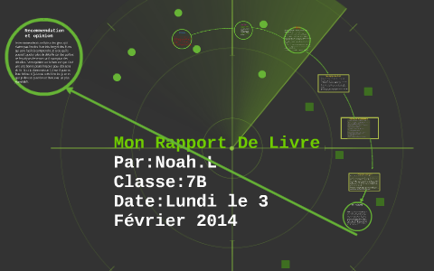 Mon Rapport De Livre by Noah Lehman on Prezi