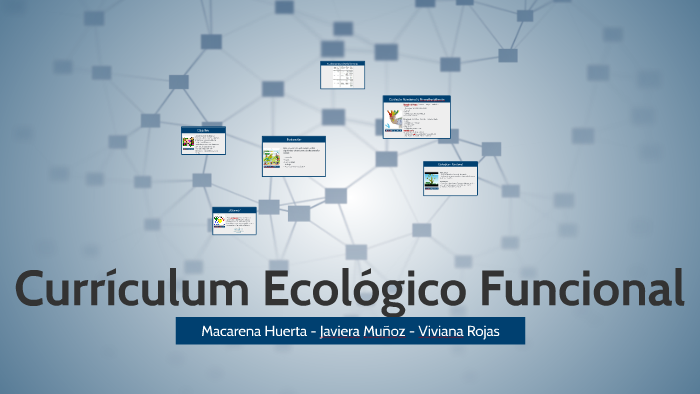 Currículum Ecologico Funcional by Makarena Huerta