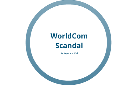 The WorldCom Scandal By Wali Mehraban On Prezi