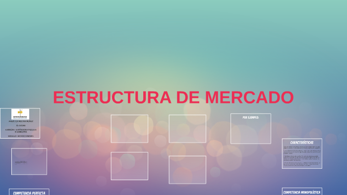 MICROECONOMÍA ESTRUCTURA DE MERCADO by angelica molina on Prezi