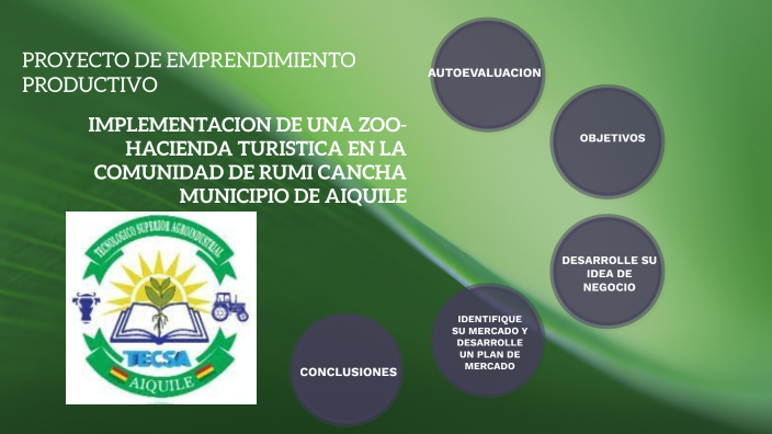 PROYECTO DE EMPRENDIMIENTO PRODUCTIVO by andrea parra on Prezi