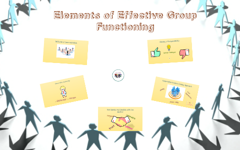 what are the elements of effective group presentations