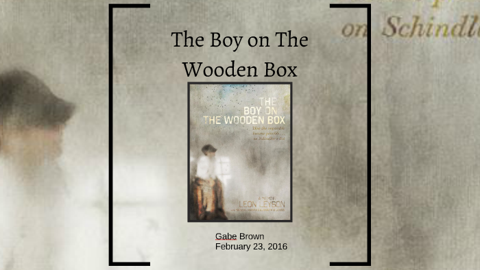 The Boy On The Wooden Box By Gabe Brown