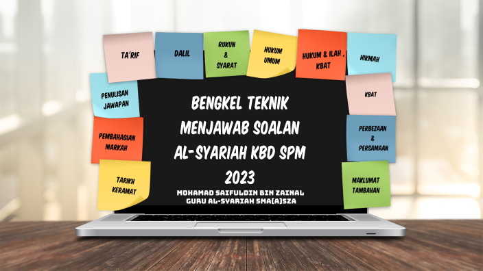 Bengkel Teknik Menjawab Soalan Al Syariah Kbd Spm 2021 By Ummi Mustapha