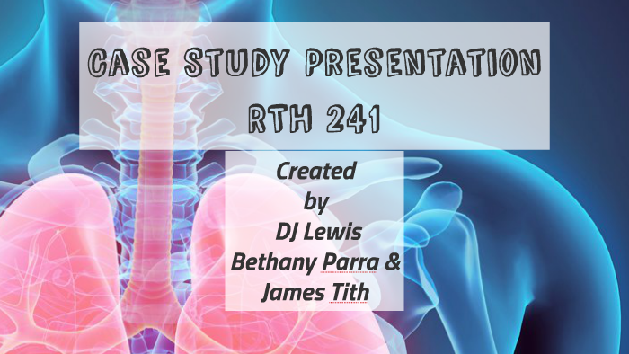 respiratory case study presentation