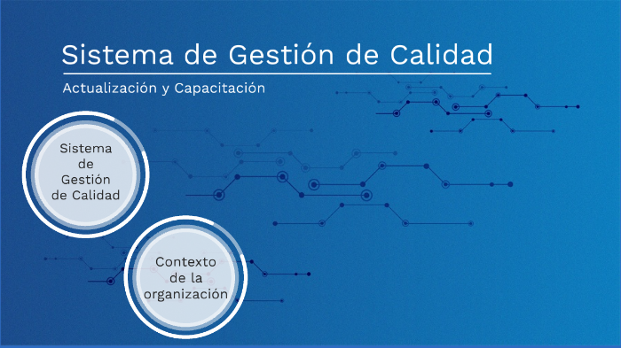 Gestión de Calidad by Cecilia Casanovas on Prezi