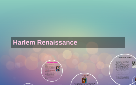Harlem Renaissance by imani reeves on Prezi