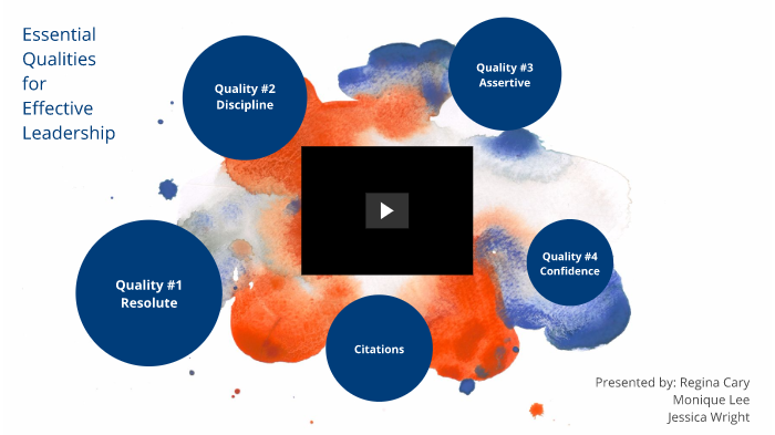 Essential Qualities for Effective Leadership by Monique Lee on Prezi