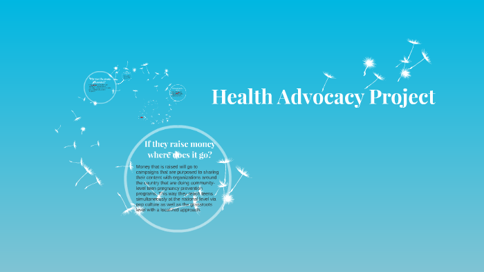 Health Advocacy Project By Eddy Alexandre