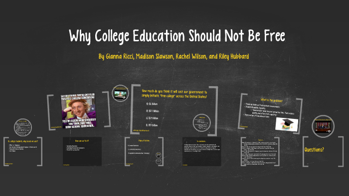 College Tuition (Persuasive Presentation) by Rachel Wilson on Prezi