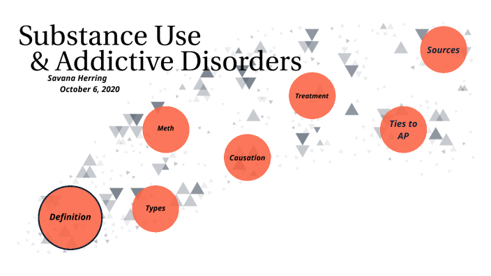 Substance Use and Addictive Disorders by Savana Herring on Prezi