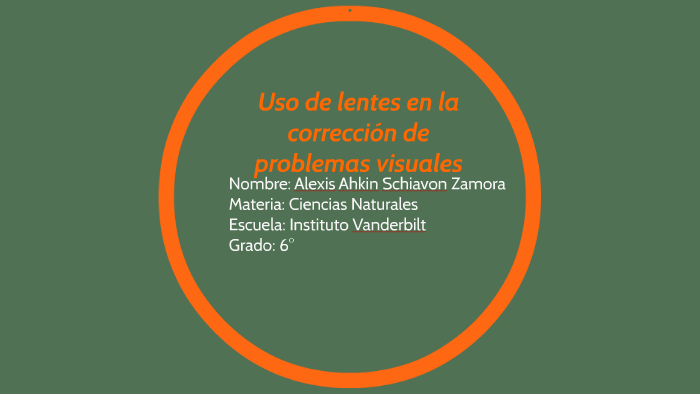 Crucigrama Problemas Visuales Y Uso De Lentes