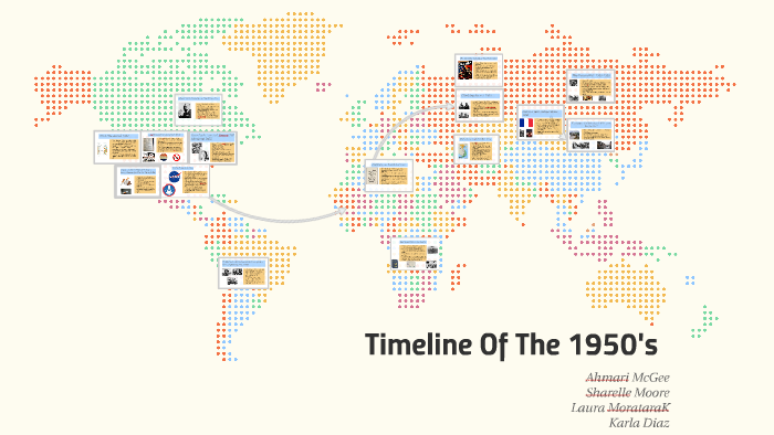 Timeline Of The 1950s By Ahmari Mcgee On Prezi