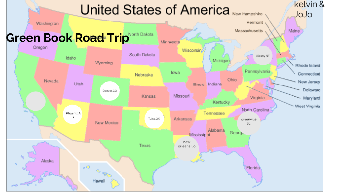 green book road trip