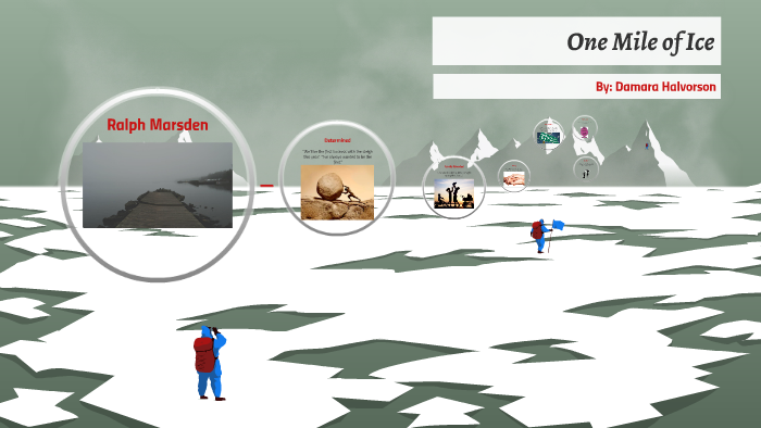 One mile of ice essay picture