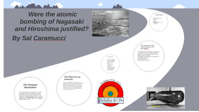 were the atomic bombings of hiroshima and nagasaki justified essay