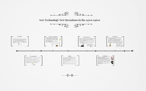 New Technology/New Inventions in the 1950s/1960s by Rebecca Collins on ...