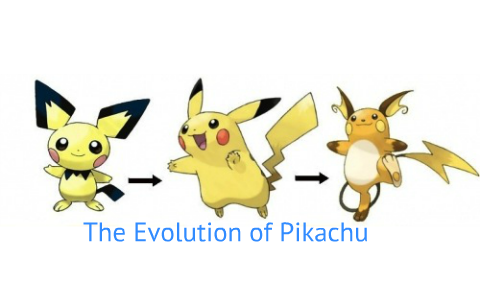 The Evolution of Pikachu by Matt Garcia