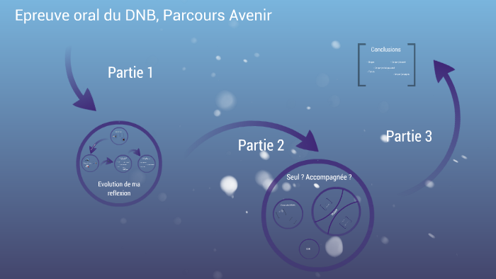 Epreuve oral du DNB, Parcours Avenir by Tam Sebastiao