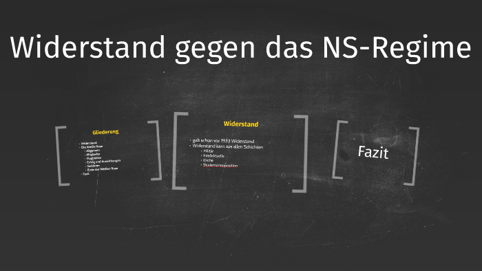 Widerstand Gegen Das Ns-regime Tabelle prezi.com