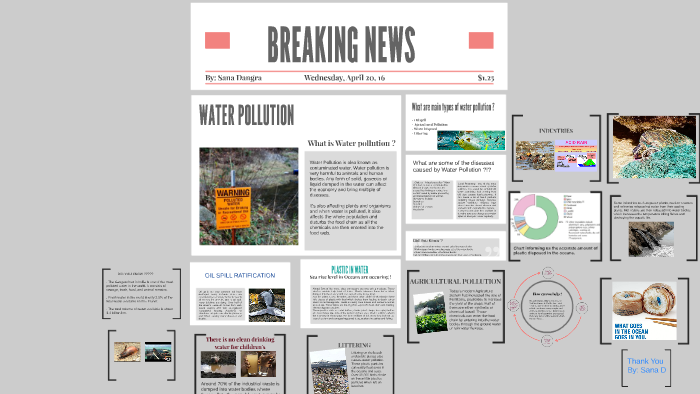 WATER POLLUTION by Sunny D on Prezi