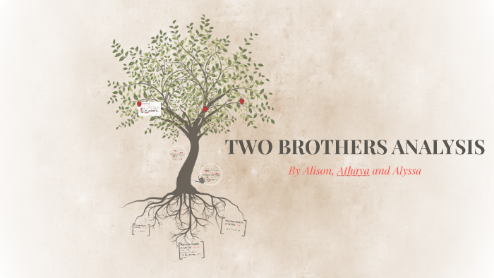 the two brothers analysis