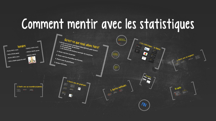 Comment mentir avec les statistiques by Claudia Vacheron