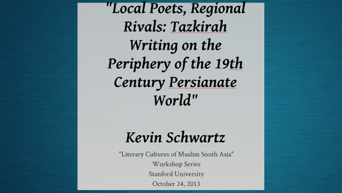 Carnatic Poets Map Pdf By Kevin Schwartz