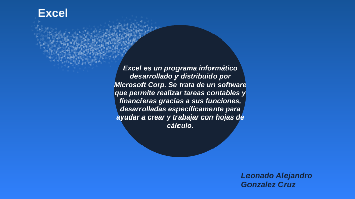 presentación de Excel by Leo González on Prezi